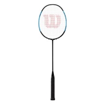 Wilson Badminton Racket Blaze S3700 (very head heavy/flexible) black/blue - strung -